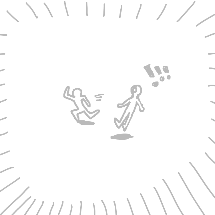 Drawing in Conversation from a Distance by Spoof