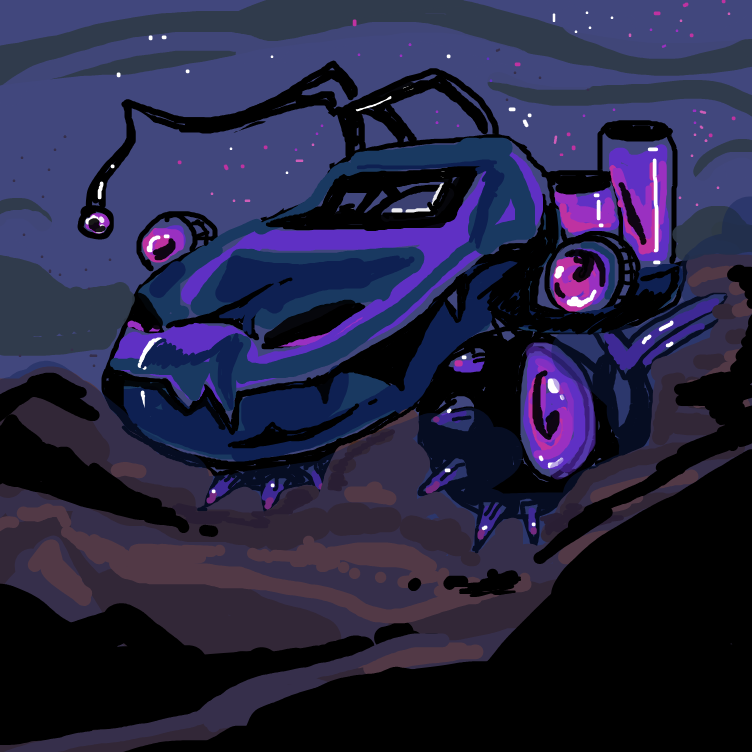 Drawing in Monster Trucks by Spoof