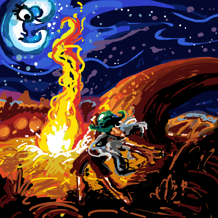 Drawing in The Adventure of Don Quixote by Spoof