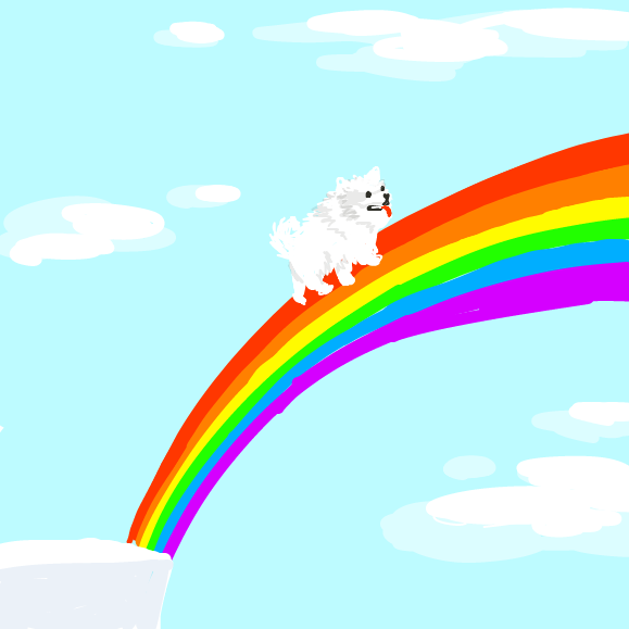 Drawing in 𝙏𝙝𝙚 𝙍𝙖𝙞𝙣𝙗𝙤𝙬 𝘽𝙧𝙞𝙙𝙜𝙚 [SLOW][OPEN] by ThaSilentArtist