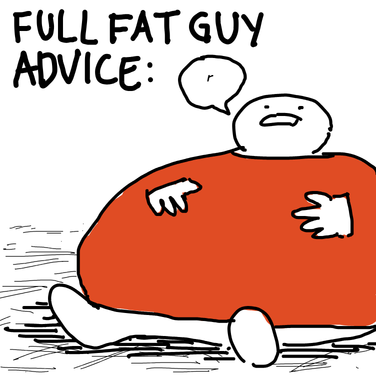 is cuz im feeling like a full fat guy rn u_u... i ate ong - Online Drawing Game Comic Strip Panel by nooz