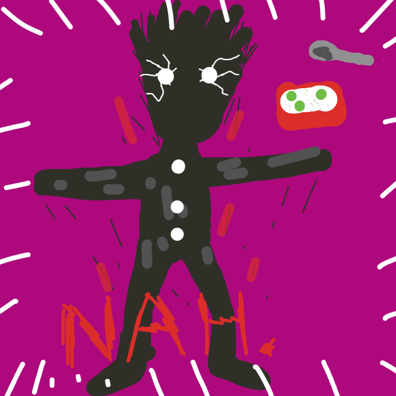 Hes at "???%" in this. search google "mob psycho ???%" - Online Drawing Game Comic Strip Panel by TheJuiceBox