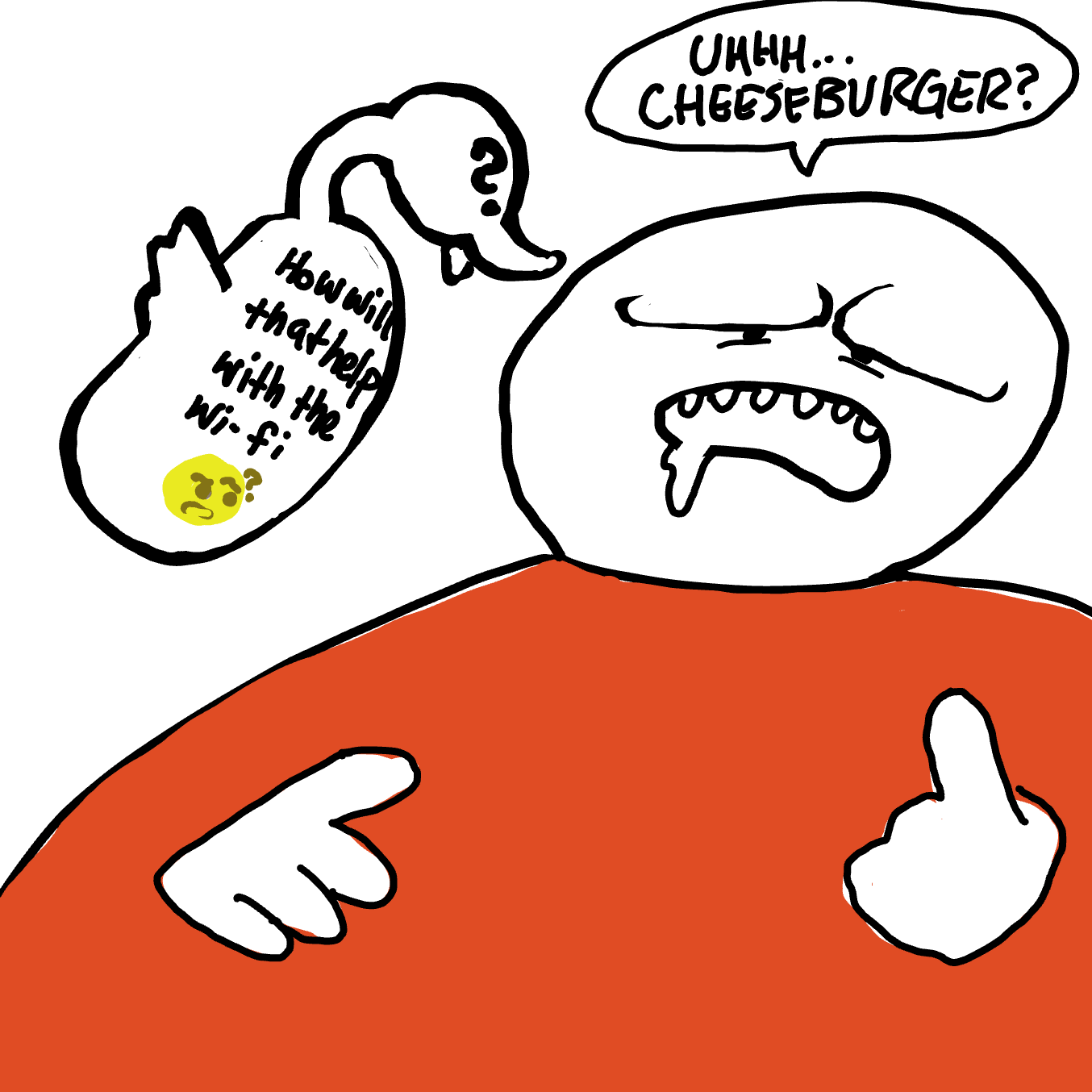  - Online Drawing Game Comic Strip Panel by Wizard Croissant