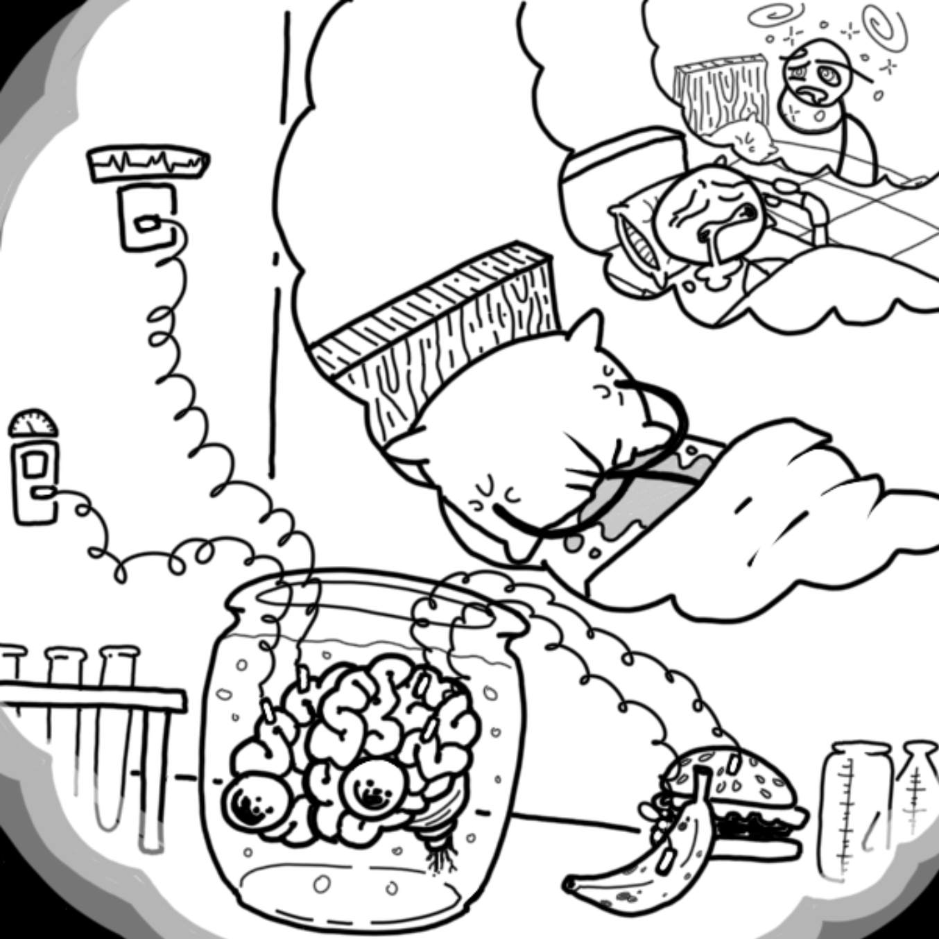 - Online Drawing Game Comic Strip Panel by Wizard Croissant