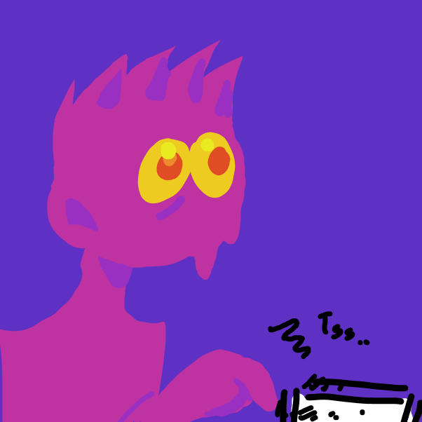 Drawing in The Button by pansreader