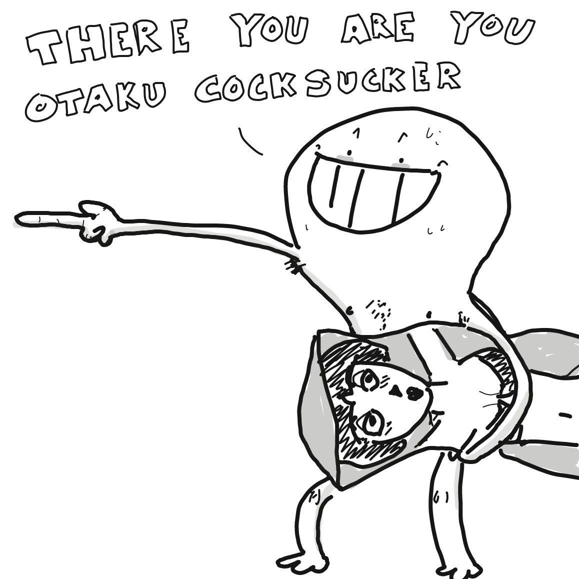  - Online Drawing Game Comic Strip Panel by Potato Man