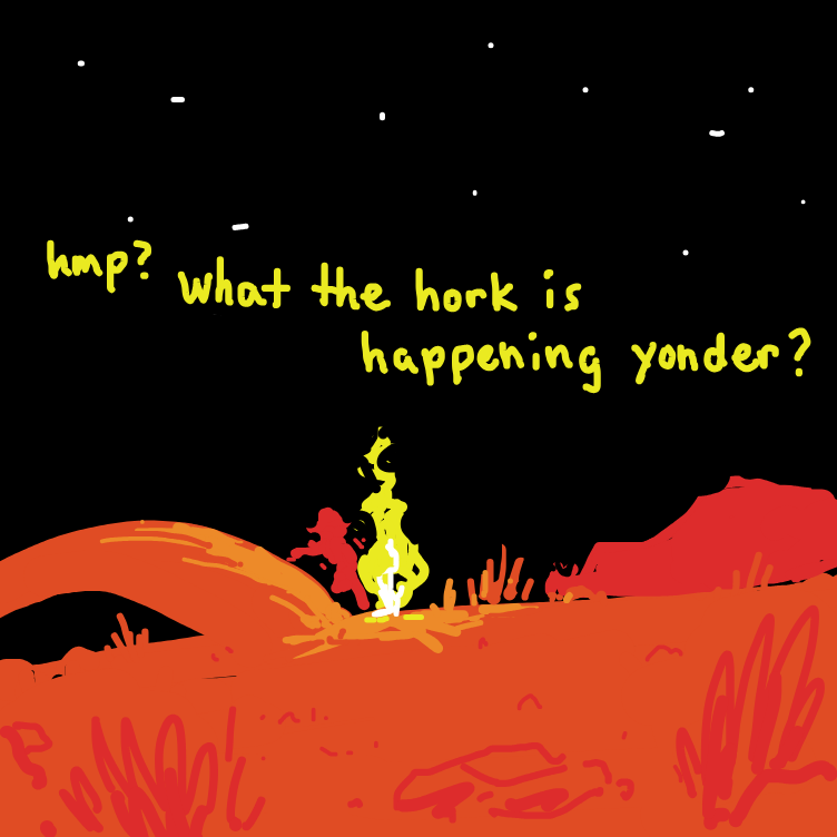 Drawing in The Adventure of Don Quixote by nooz