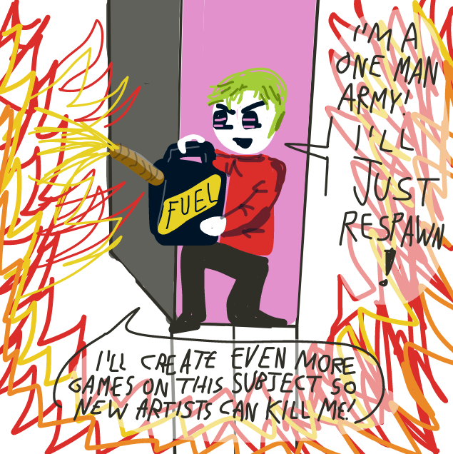  - Online Drawing Game Comic Strip Panel by Vytron