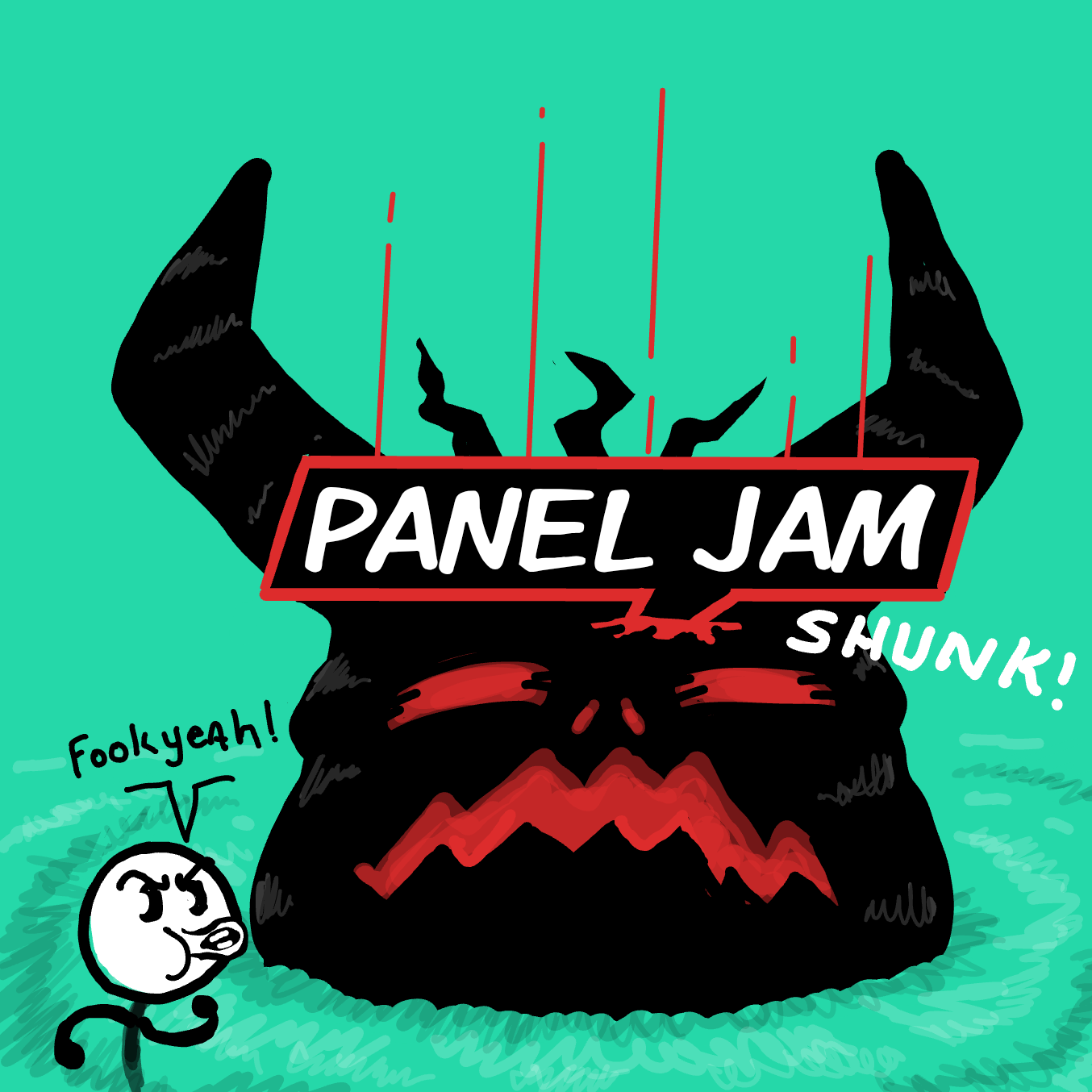 Drawing in PJ is alive by Wizard Croissant