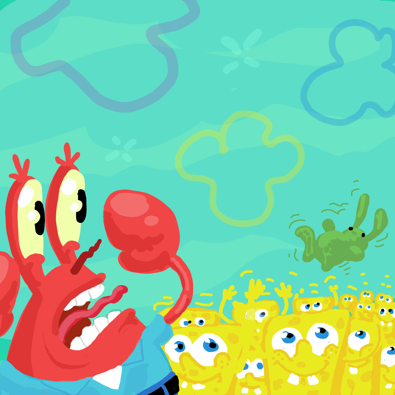 Drawing in SpoongeMob, Me Bunny by Wizard Croissant