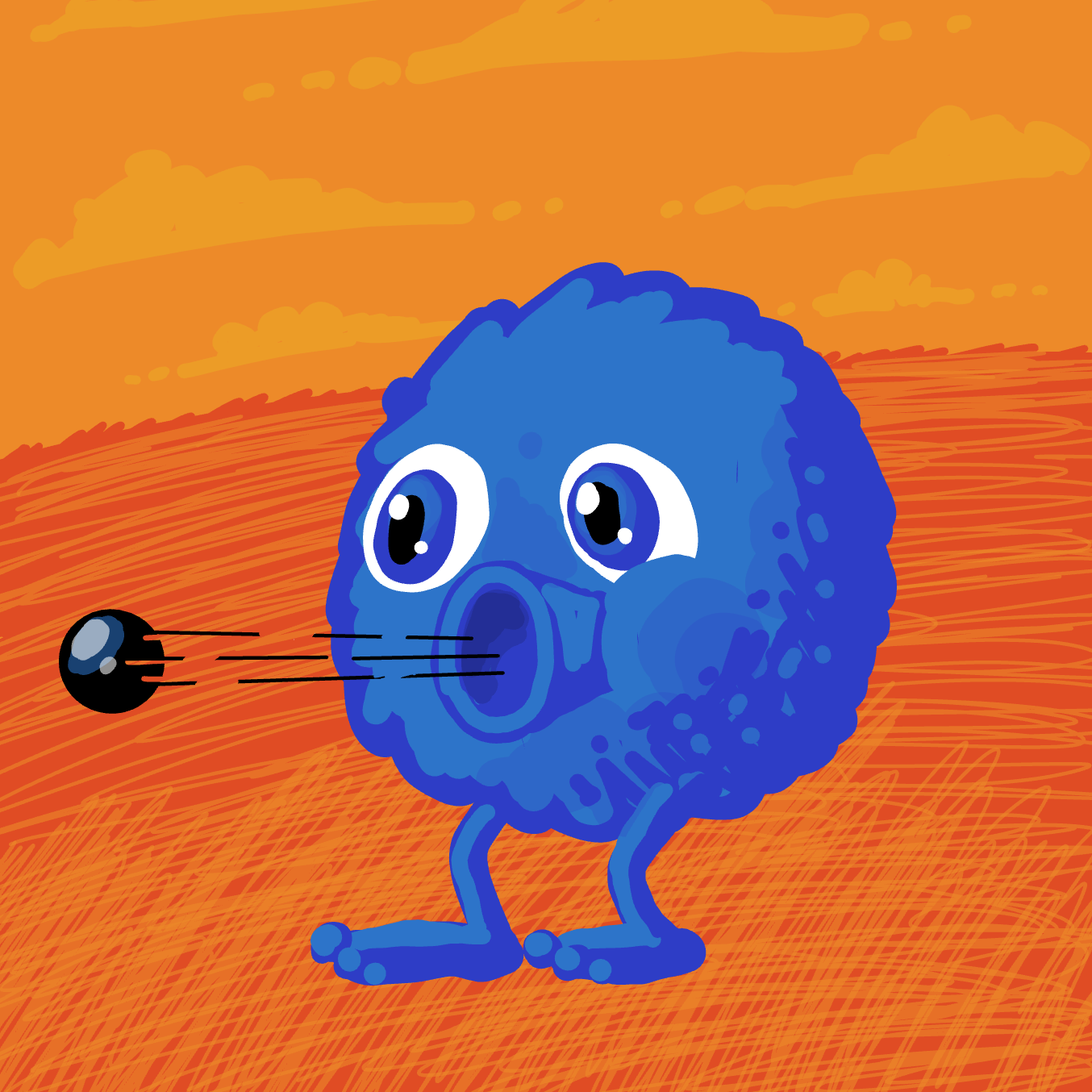  - Online Drawing Game Comic Strip Panel by Wizard Croissant