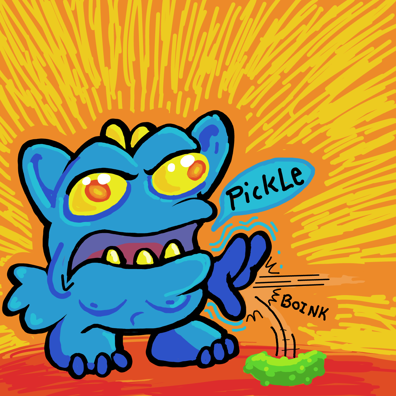  - Online Drawing Game Comic Strip Panel by Wizard Croissant