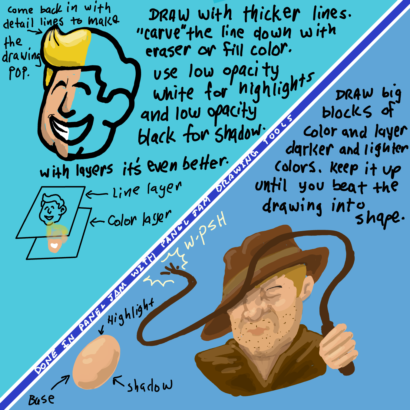 Drawing in Jam Tips: How do you jam like a pro? by Wizard Croissant