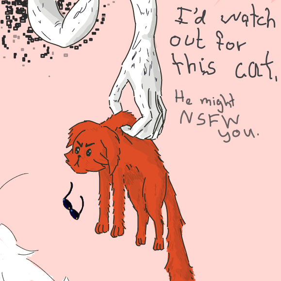 sorry Yntec, im not that good at drawing you :v - Online Drawing Game Comic Strip Panel by Robro