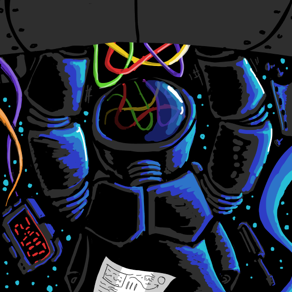 Drawing in Homework in space by SeanTrunks