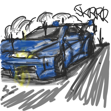 Drawing in The race by Curtis14