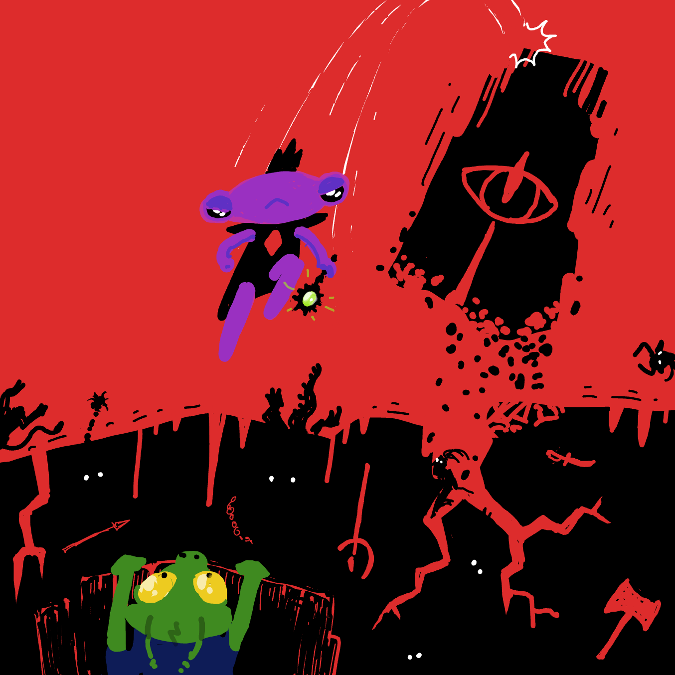  - Online Drawing Game Comic Strip Panel by Wizard Croissant