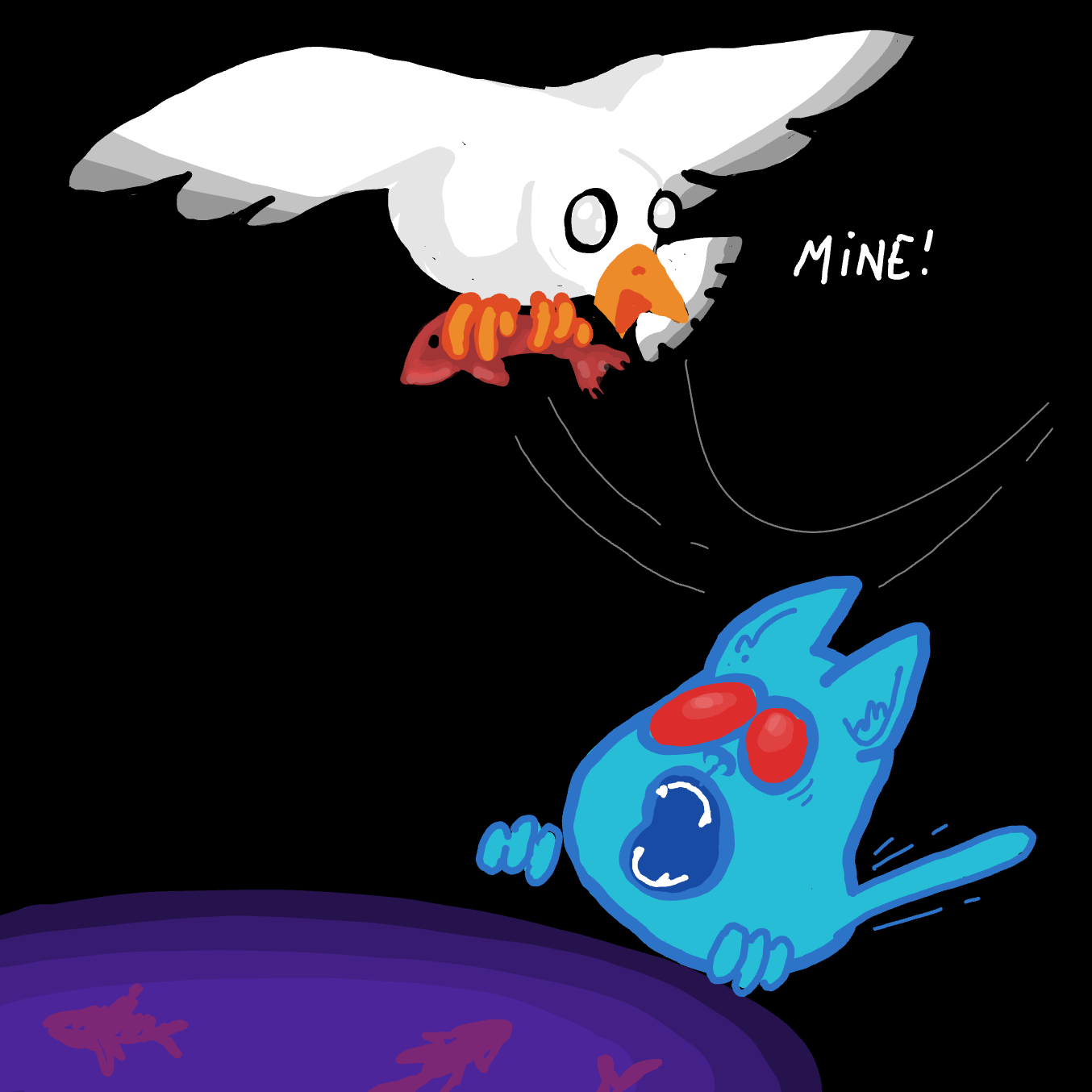  - Online Drawing Game Comic Strip Panel by Wizard Croissant