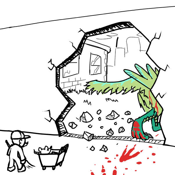  - Online Drawing Game Comic Strip Panel by SeanTrunks