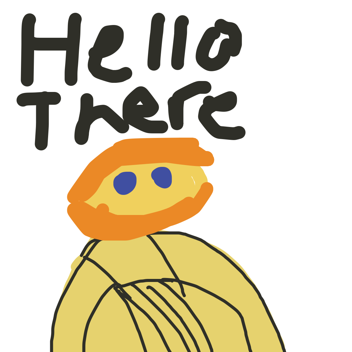 Hello there 
General kenobi - Online Drawing Game Comic Strip Panel by Nonexistent 