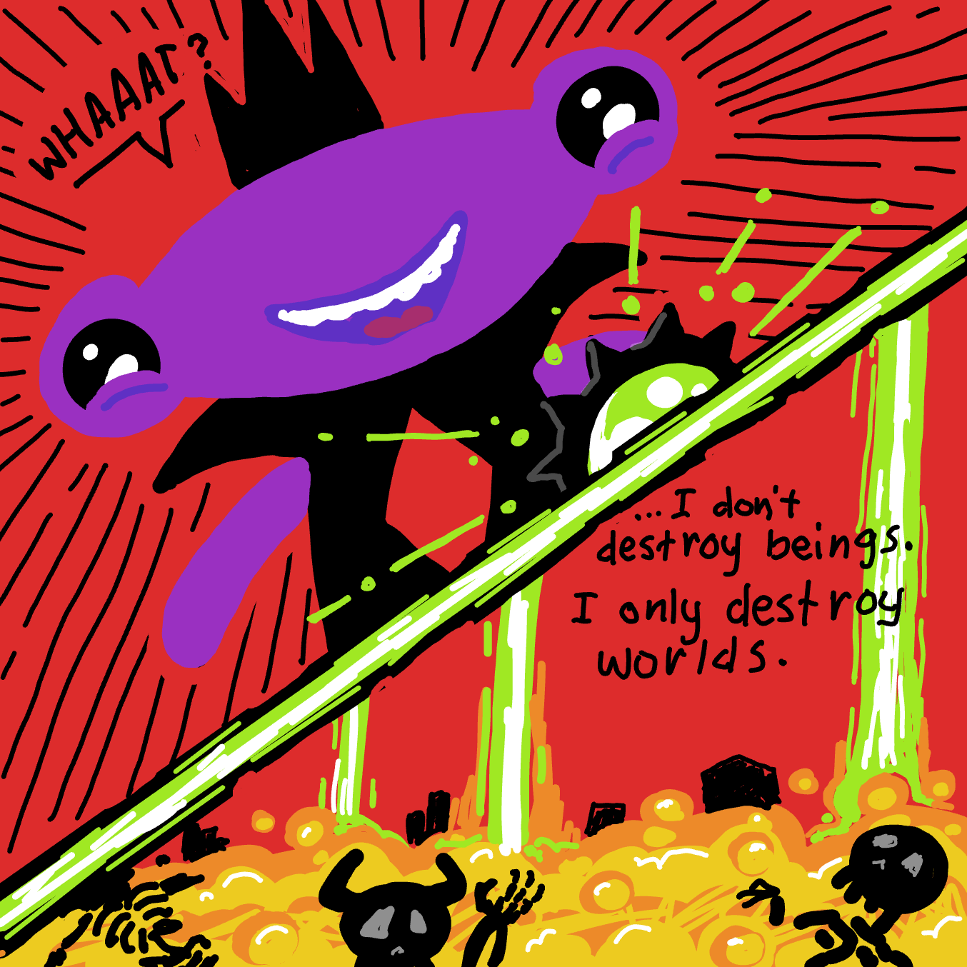  - Online Drawing Game Comic Strip Panel by Wizard Croissant