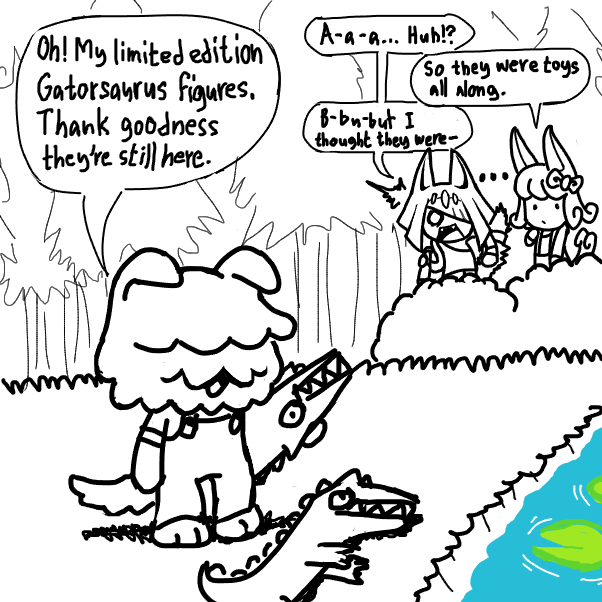  - Online Drawing Game Comic Strip Panel by SeanTrunks