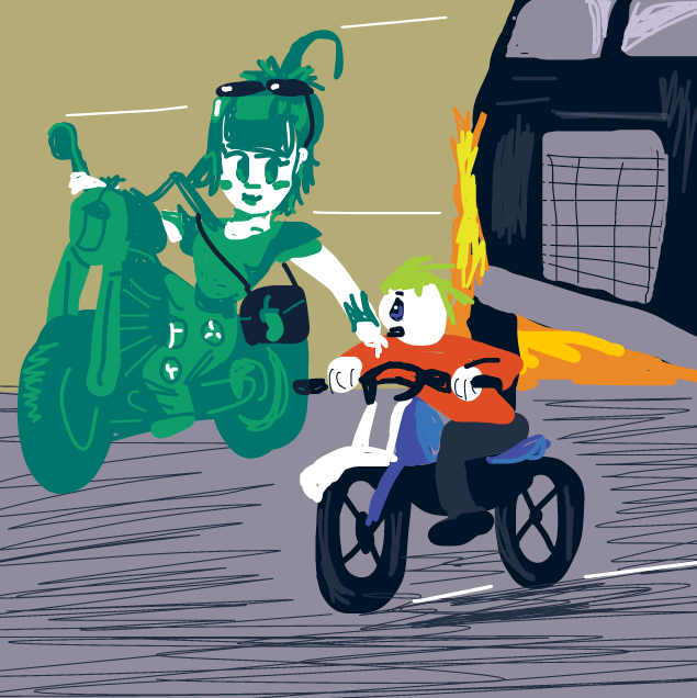 It was my first time laughing at this subject. It was my first time getting the joke. And I can only feel like I've been missing out. - Online Drawing Game Comic Strip Panel by Vytron