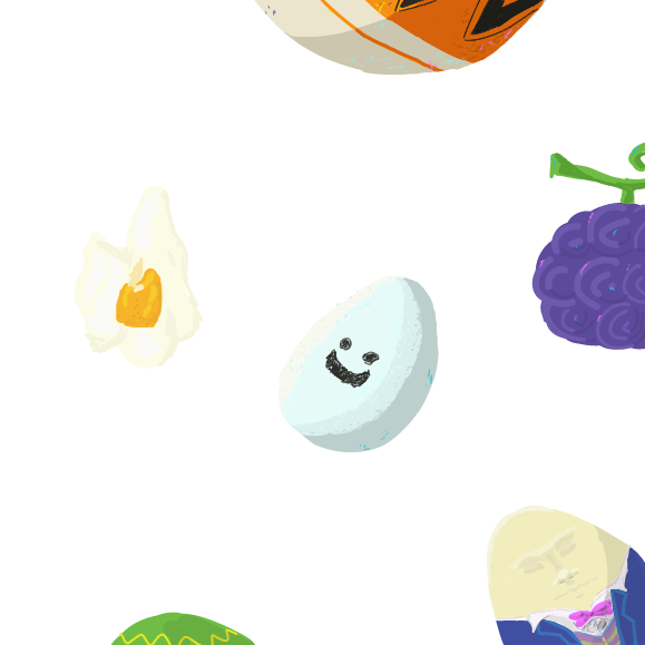 eggs - Online Drawing Game Comic Strip Panel by Robro