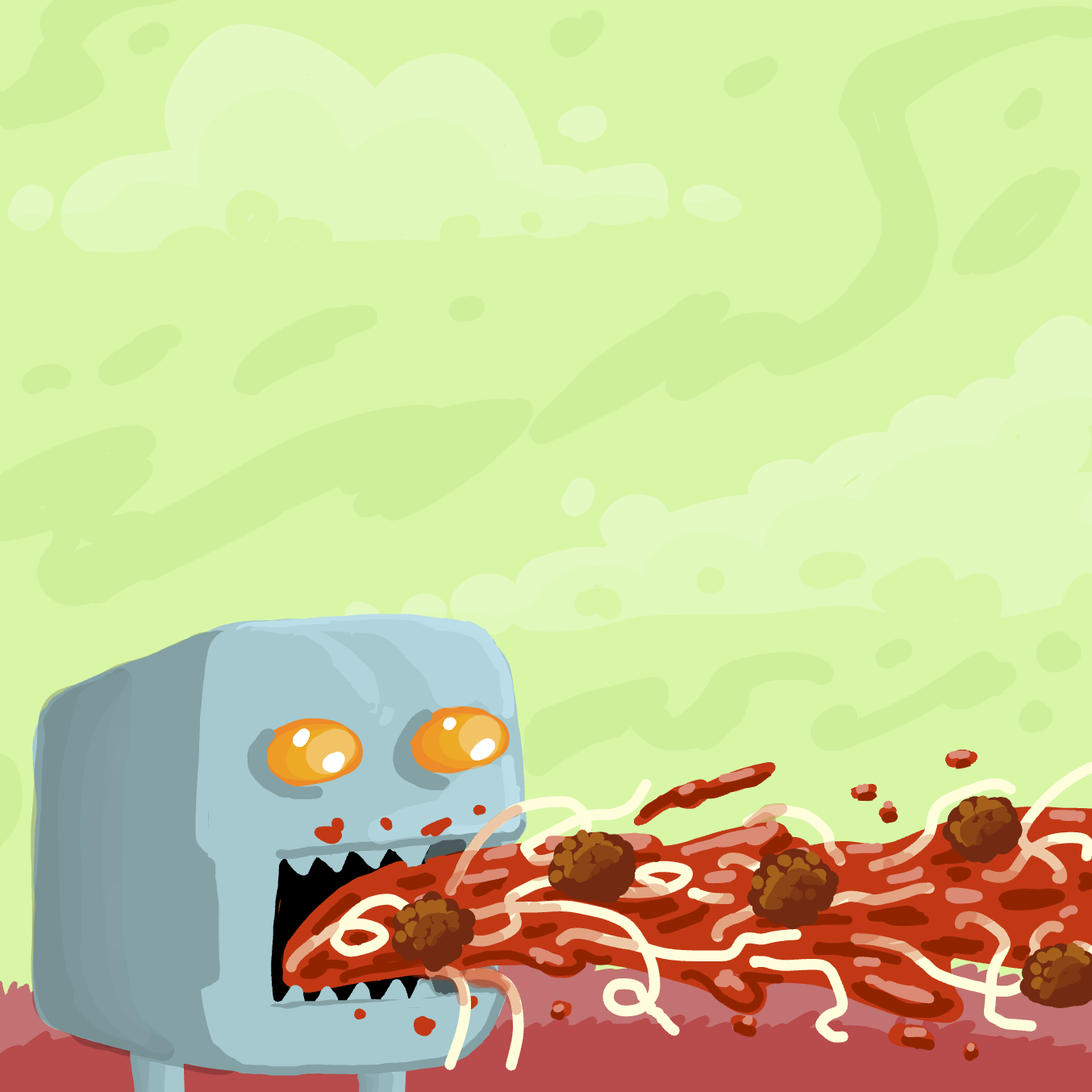 Drawing in SpGetti by Wizard Croissant