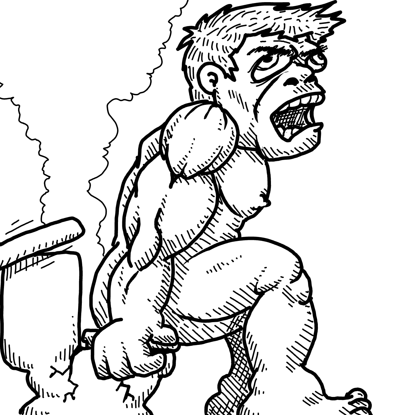  - Online Drawing Game Comic Strip Panel by Wizard Croissant