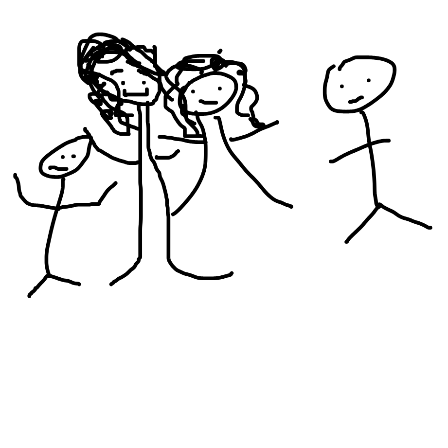 First panel in nod drawn in our free online drawing game