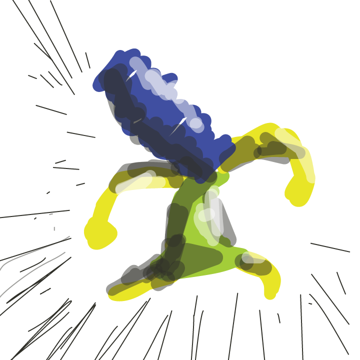  - Online Drawing Game Comic Strip Panel by ElegantHyenna