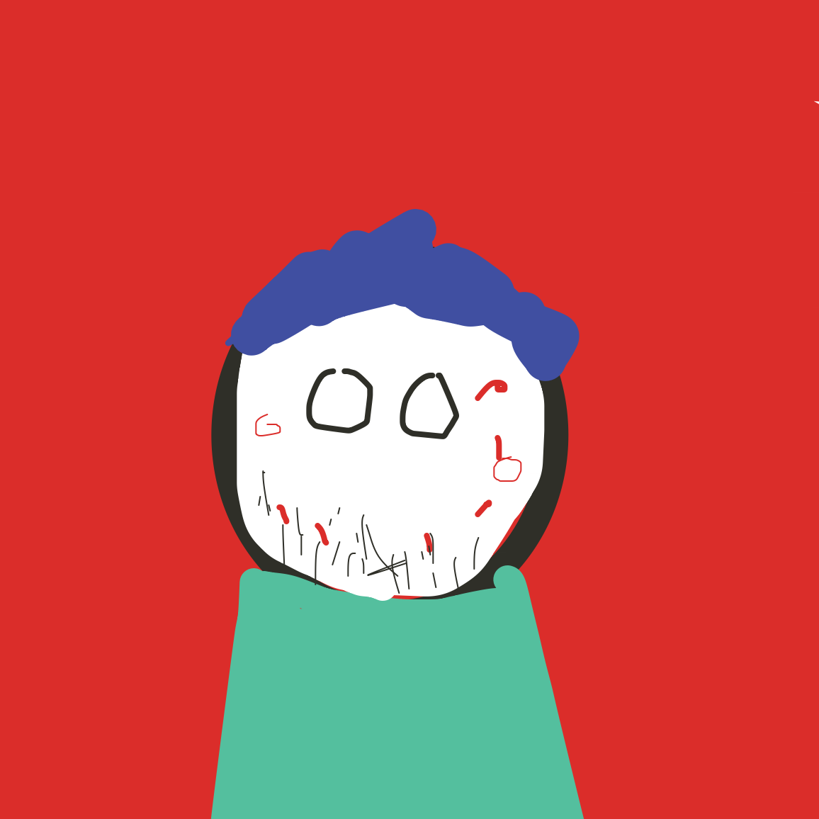 Drawing in Make him “handsome” by Nonexistent 