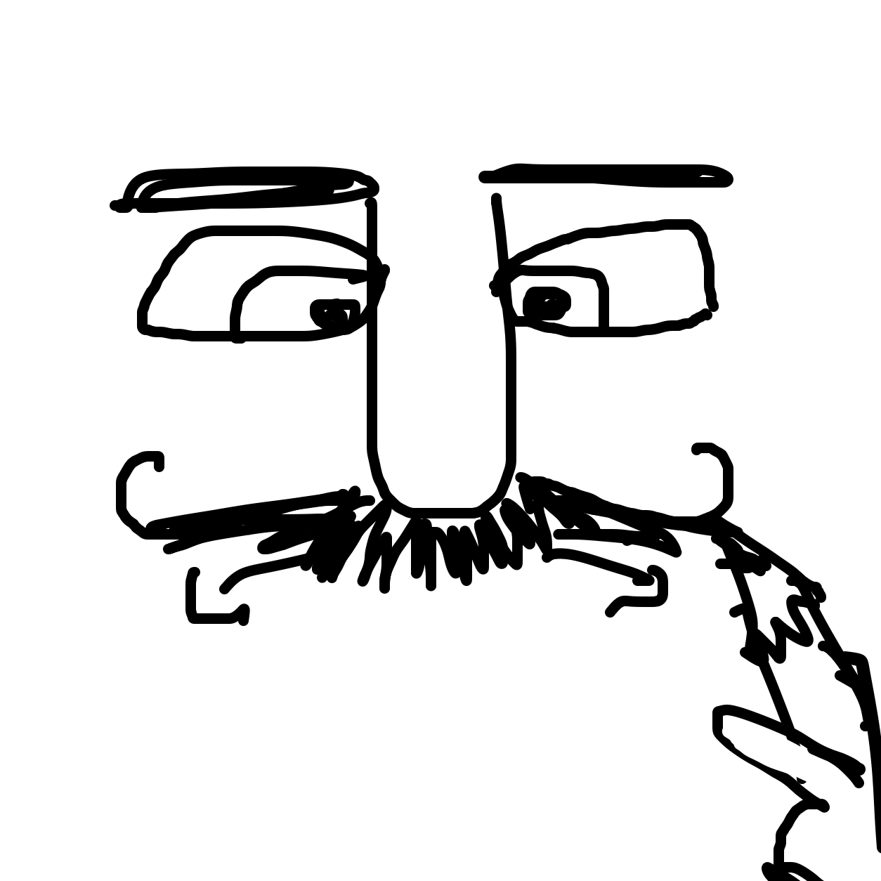 Drawing in DEATH TO PJ by montesquieu