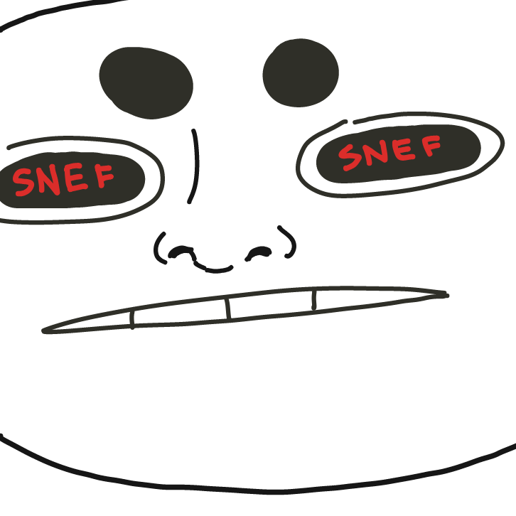 snef snef - Online Drawing Game Comic Strip Panel by EdamameBean