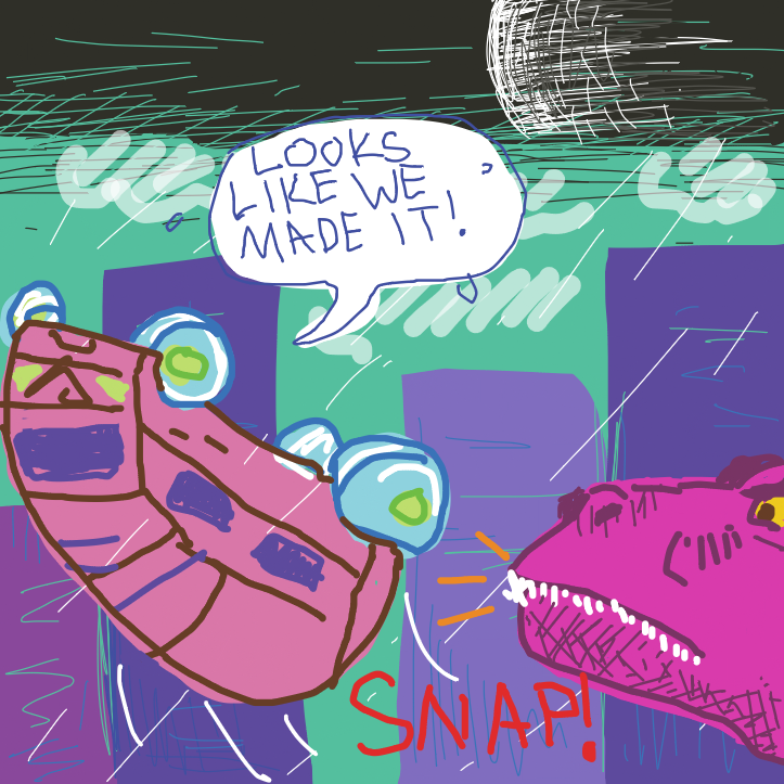 Drawing in Beware of the waves! by polar