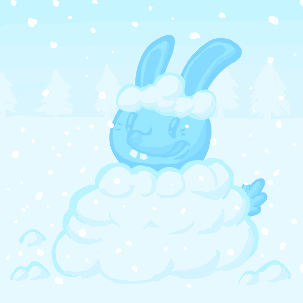 Drawing in Snow Bunny by SeanTrunks