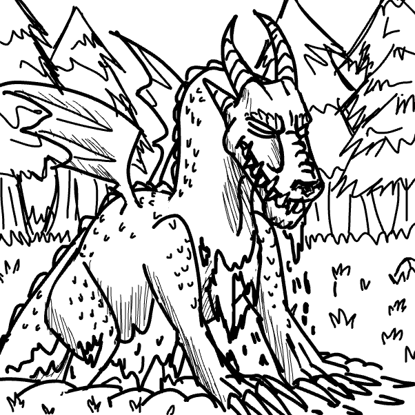 Drawing in Drag Dragon by SeanTrunks