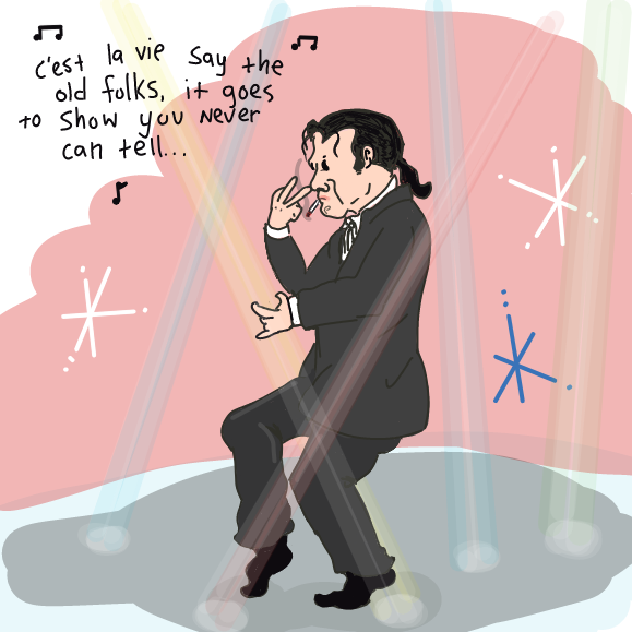 Drawing in Vince Does Some Cool S**t by WizardCroissant
