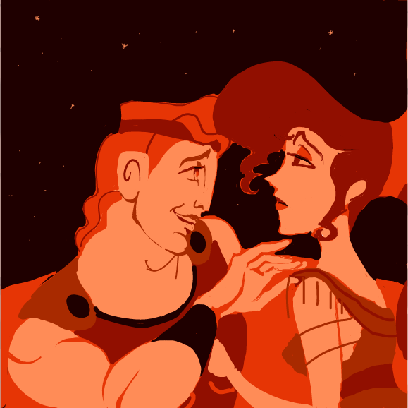 Drawing in honey you mean HUNKULES!! by ThaSilentArtist