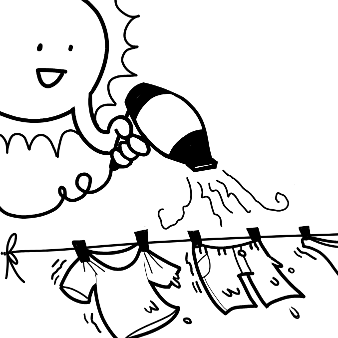 Drawing in Laundry by 🔲