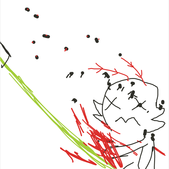 Drawing in Time To Go by pewpew