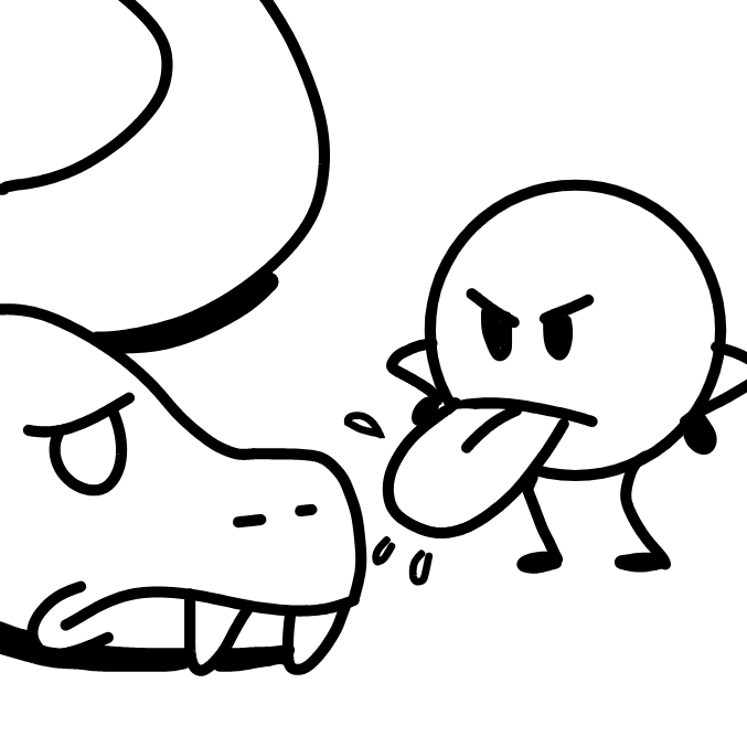 Drawing in snek by 🔲