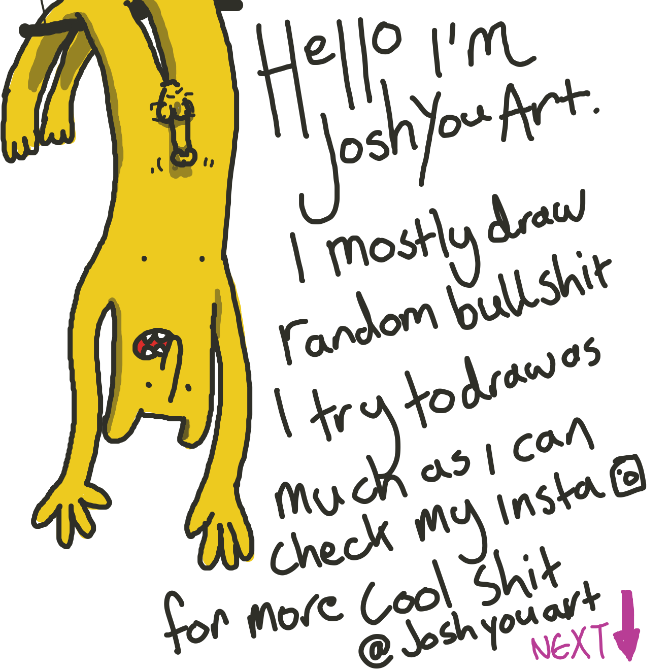 Drawing in Introduce Yourself :) by joshyouart