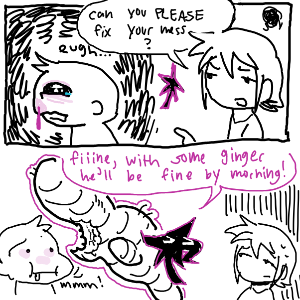 Drawing in R.O.O.P. 23: Quality Questions Quest by Chumky