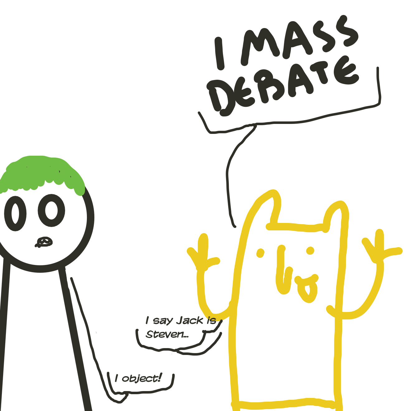 Drawing in Sexuality debate  by joshyouart