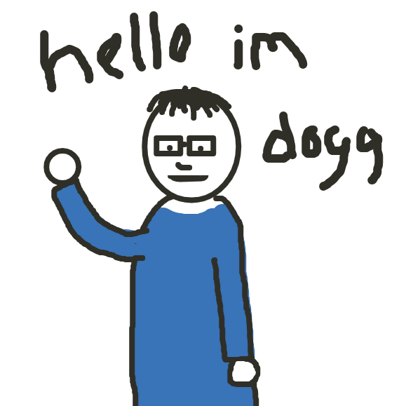 Drawing in Helo by Dogg