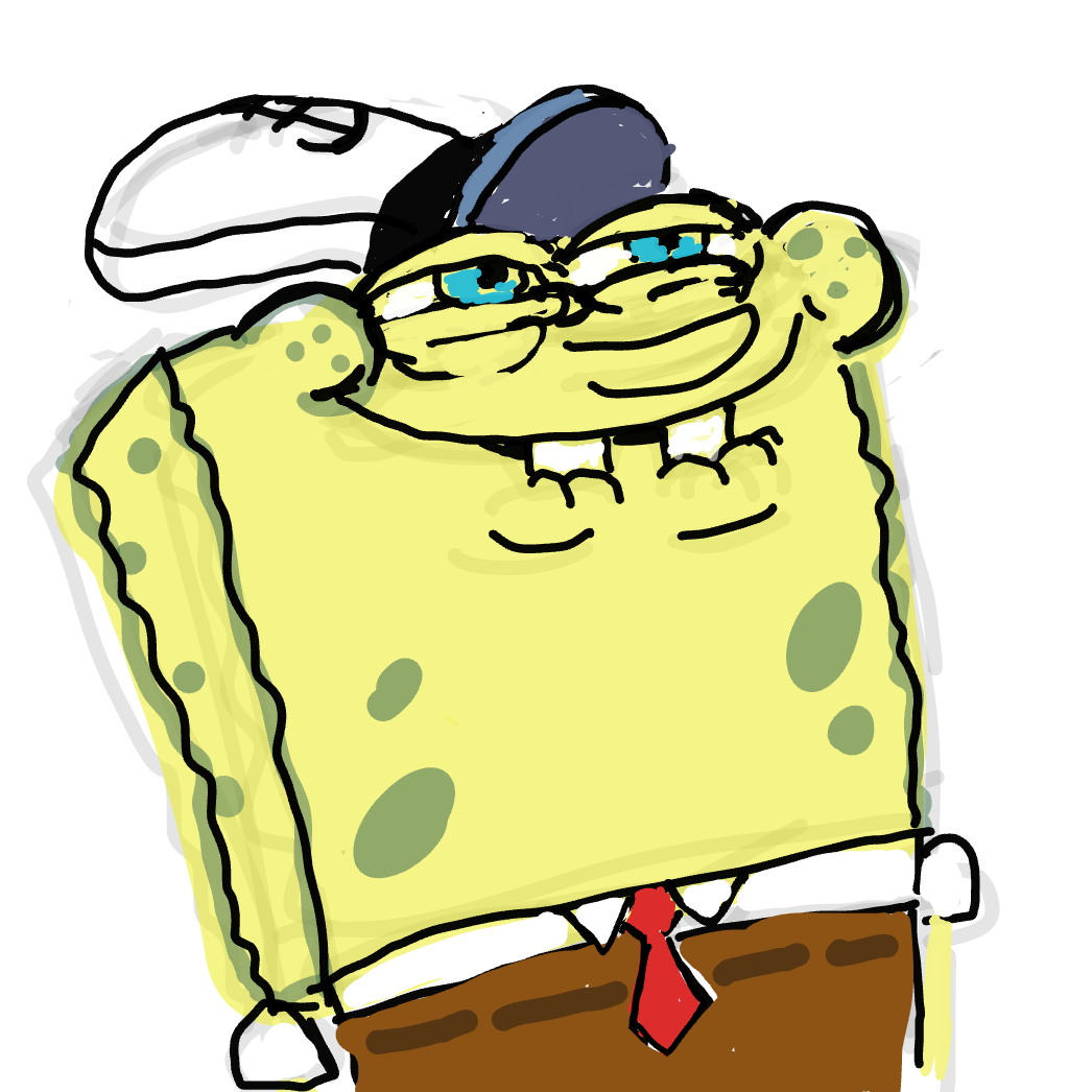 Drawing in Spongbobong by dumbrump