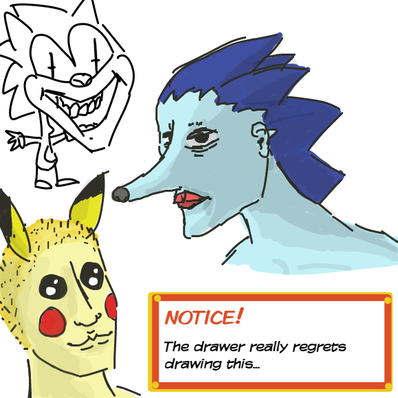 sorry. It was really hard to actually make myself post this - Online Drawing Game Comic Strip Panel by Robro