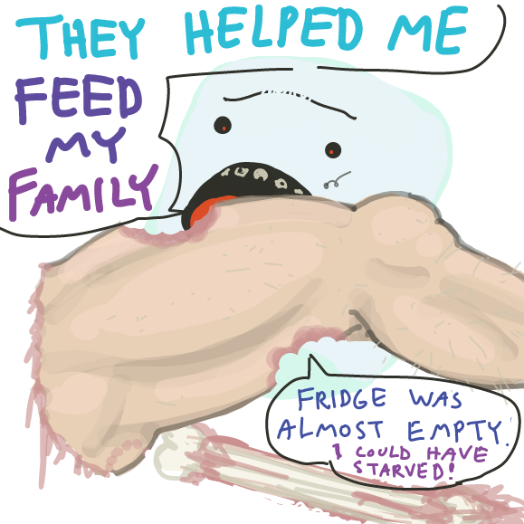 Drawing in Thicc Thighs Save Lives by Ramora